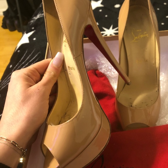 LOUBOUTIN LADY PEEP—SZ 41 - Picture 3 of 4
